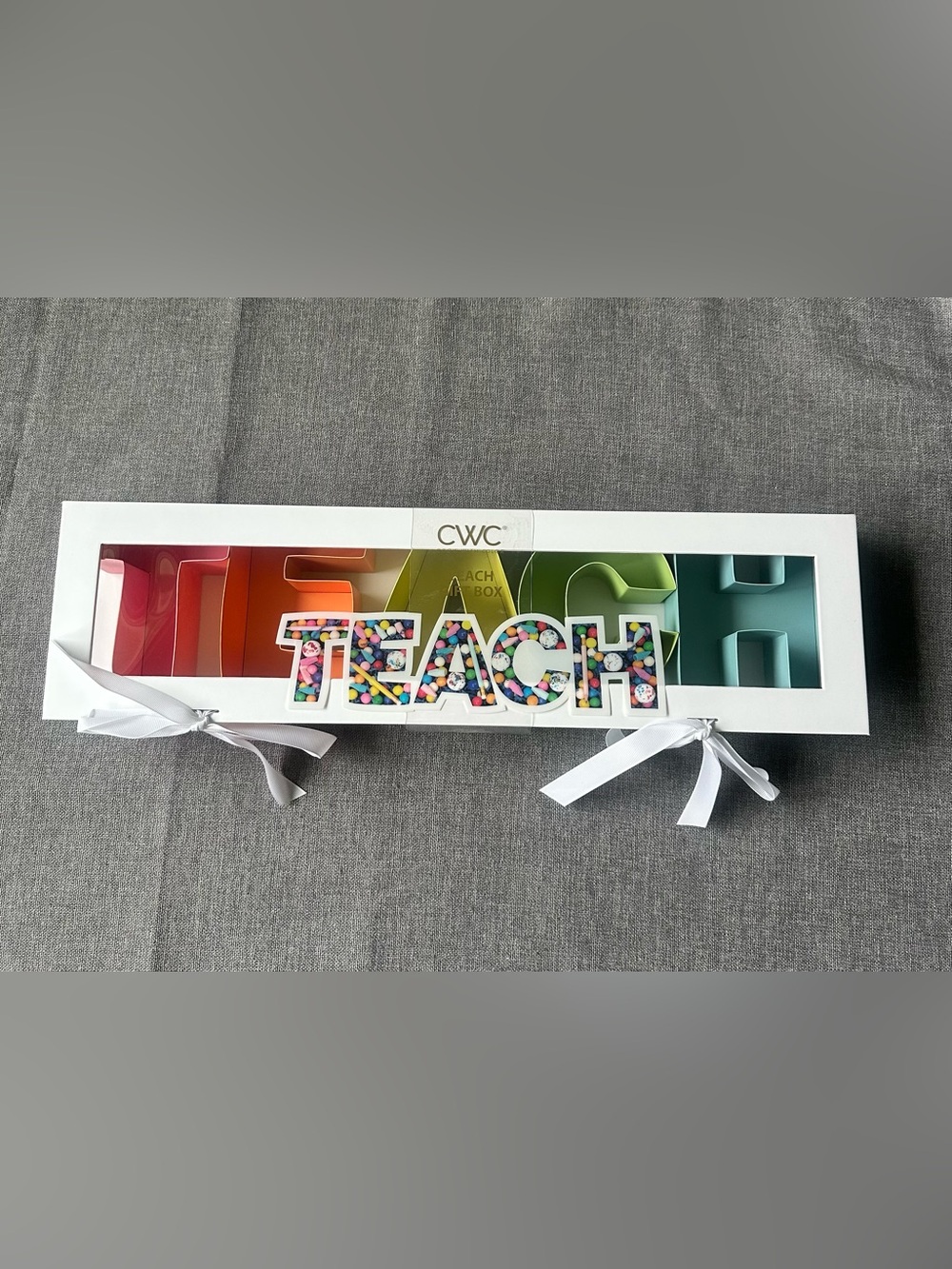 Cook With Color CWC Teacher Teach Fillable Gift Box